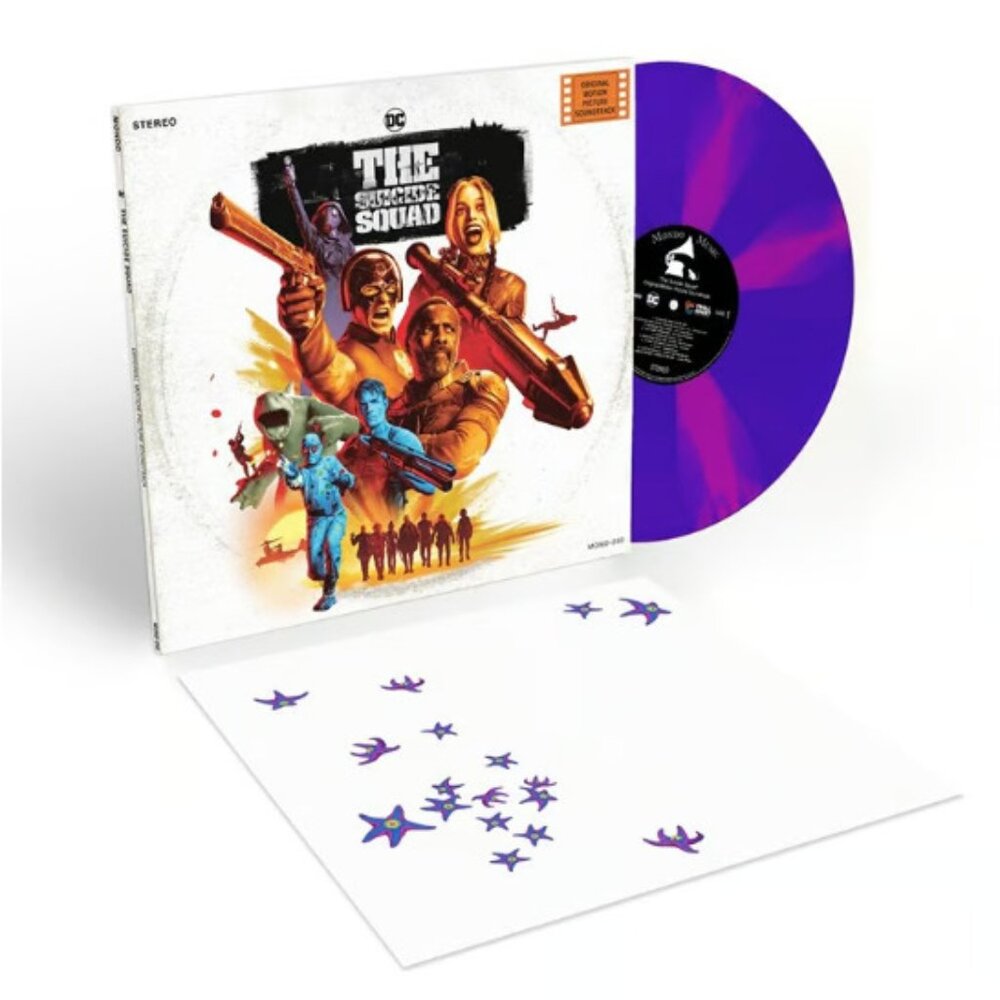 The Suicide Squad Soundtrack LP ~ Exclusive 180g Starfish Colored Vinyl ~Sealed!